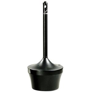 Posacenere Verticale Aladdin in Metallo Nero per Uso Esterno - Product Image 1