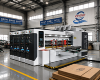 Nueva Impresora Flexográfica de Alta Velocidad, Totalmente Automática, Multicolor, para Cajas de Cartón Corrugado, Ranuradora, Troqueladora, Portátil, para la Fabricación de Cajas de Cartón