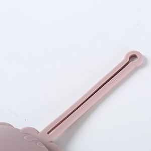 Caja de Almacenamiento de Silicona con Cadena Anticaída Integrada, Soporte para Auriculares y Cable de Datos, Estuche para Chupete - Accesorio para Chupete de Bebé - Product Image 3
