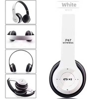 Harga Grosir Headphone Nirkabel Lipat P47 Over-Ear BT5.0 Bass Berat Stereo Peredam Kebisingan IPX4 Headset Gaming Sport
