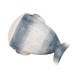Statuetta decorativa in ceramica a forma di balena per la casa, il bagno, l'ufficio, lo studio, il soggiorno. - Product Image 6
