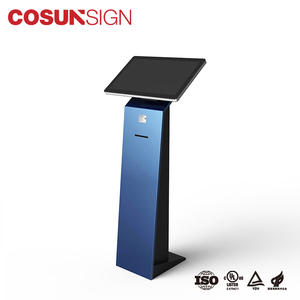 Debout libre 10 Pouces Tablette Android Cim <span class=keywords><strong>le</strong></span> Kiosque de La Publicité De Signalétique de Numérique - Product Image 2