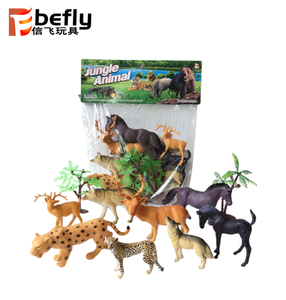 8 pièces Jouet en plastique Animaux sauvages Renard <span class=keywords><strong>Loup</strong></span> - Product Image 2