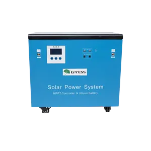 Sistema de almacenamiento de energía de uso doméstico de 2KW con alta capacidad y controlador MPPT Energía de respaldo familiar