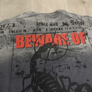 T-shirt Estiva da Uomo Nuova Collezione, Stile Americano Vintage con Lavaggio Acido, Manica Corta, Pesante, con Diamanti, Prima <span class=keywords><strong>Fila</strong></span> - Product Image 6