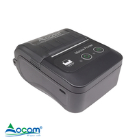 OCPP-M13 OCOM Printer Mini portabel 58mm, Printer Mini POS termal gigi biru genggam