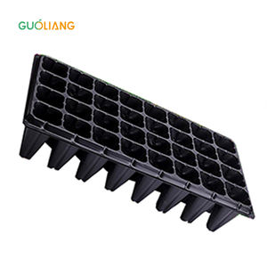 Bandejas de germinación para plantas, flores y vegetales, para viveros de jardín, duraderas, con 21/32/50/72/105/128 celdas, negras, tipo blíster - Product Image 1