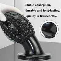 Plug anal extra-large de 11 cm d'épaisseur en forme de pieuvre, jouet sexuel pour fisting, jouet érotique en forme d'ormeau pour femmes