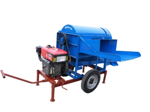 Máquina Trilladora de Arroz y Trigo Automática, Portátil y Pequeña, con Motor de 2.2 HP, Alta Capacidad de 300-400 kg/h, Construcción de Acero al Carbono - Product Image 5