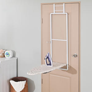 Table pliante murale au-dessus de la porte planche à repasser planche à repasser pliable avec boîte de rangement en fer - Product Image 1