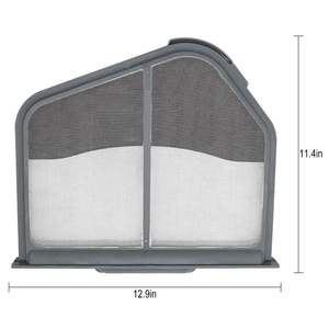 JC แผ่นกรอง<span class=keywords><strong>ผ้า</strong></span>สำหรับเครื่องอบผ้าที่กรองแบบแผ่นกรองหน้าจอพร้อมแผ่นล้างสำหรับ <span class=keywords><strong>Samsung</strong></span> Dc97-16742a ตัวกรองเครื่องเป่า<span class=keywords><strong>ผ้า</strong></span>สำลี - Product Image 4