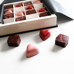 Boîtes à bonbons au chocolat pour célébration de mariage pour la fête des mères boîte-cadeau d'emballage de bonbons à la fraise magnétique - Product Image 3