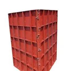 Coluna ajustável resistente do quadro modular construindo o molde do aço com a madeira compensada para formulários concretos