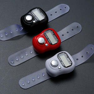 Tasbih Elektronik AilesTecca dengan Pengaturan Gesper, Model Cincin, Penghitung Jari Satu Tombol - Product Image 6