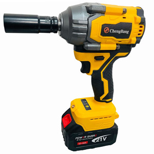 1500N.m High Torque Heavy Duty Brushless <b>Power</b> Wrench 1/2" Rechargeable Cordless Impact Wrenches for Tires Repair <b>Tools</b> - Product Image 3
