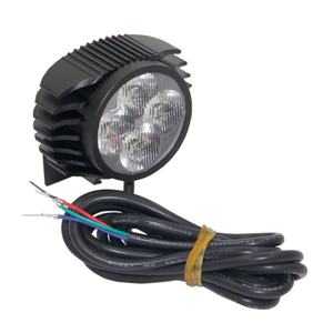 Luz Delantera LED de 12W para Bicicleta Eléctrica, 2 en 1, Impermeable, con Bocina, Faro Delantero para Bicicleta Eléctrica, Alimentado por Batería de 12-80V - Product Image 4