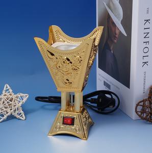 Nuevo quemador de incienso eléctrico con enchufe de Oriente Medio, nuevo quemador de incienso <span class=keywords><strong>incendiario</strong></span> de cuatro esquinas para muebles del hogar - Product Image 4