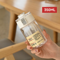 Bouteille de boisson sportive droite à couvercle ouvert à un bouton personnalisable usine nouveau PC pour adultes enfants famille pour Applicable