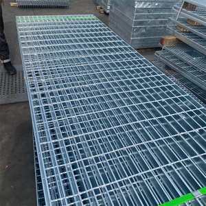Panneaux de grilles soudées robustes en acier galvanisé à chaud, maille <span class=keywords><strong>30x30</strong></span>, pour plateformes industrielles extérieures anti-corrosion - Product Image 3