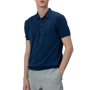 Nouveauté, chemise de golf pour homme en coton 100% de haute qualité, tricotée, impression numérique, poids lourd, séchage rapide, couleur unie, uniforme - Product Image 5