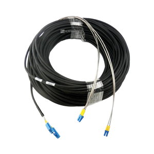 Cáp quang bọc thép 4 sợi <span class=keywords><strong>LC</strong></span> <span class=keywords><strong>LC</strong></span> chống thấm nước, 7.0mm, 2 lõi, cáp nối ngoài trời - Product Image 1
