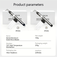 Niceden Dentaire Oxyde D'aluminium Micro Blaster Interface Microetcher Sablage Alumine Pistolet Air Abrasion Polisseuse Air Prophy