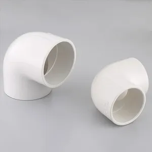 Werkseitig angepasster PVC-Winkel-PVC-Rohr druck nach amerikanischem Standard Sanitär armatur 40 mm Großhandel PVC-Abflussrohr und Formstücke