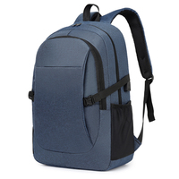 Sac à dos pour ordinateur portable Oxford imperméable antivol avec logo personnalisé et port de charge USB pour les voyages d'affaires et étudiants