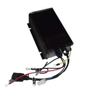 Suministro de piezas de montacargas OEM 100-240V cargador de batería de entrada 24V 10A para transpaleta eléctrica <span class=keywords><strong>EP</strong></span> - Product Image 2