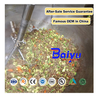 Baiyu Chilisaus Elektrische Gas Thermische Olie Automatische Caramel Halva Planetaire Gas Kookmachine