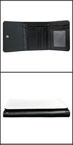 Sublimation Wallet Pu Blank Free DIY High-quality and Exquisite Enterprise Customized LOGO Business <b>Gift</b> Wholesale - Product Image 3