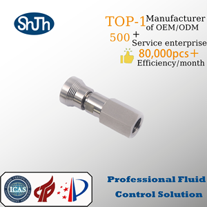 Conector Rápido de Alta Presión Tipo Swagelok, Acero Inoxidable 316, Forjado, Rosca Interna NPT/BSPP/BSPT, Hembra, Conexión ASME EN - Product Image 4