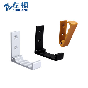 Left Steel Aluminum Alloy Wave Folding <b>Hook</b> Wall Mounted <b>Single</b> <b>Hook</b> Modern <b>Coat</b> Rack Bedroom Bathroom Use - Product Image 4