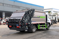 Camion compacteur de déchets 4x2 15m à transmission manuelle, moteur diesel Euro 6, avec boîte de vitesses pour la collecte des ordures urbaines