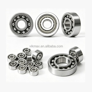 Rodamientos de Metal para Fingerboard 681XZZ 1.5x4x2mm ABEC-3/5 de Alta Velocidad, Mini Rodamientos de Bolas de Ranura Profunda de Acero Cromado para Skateboard Portátil - Product Image 3