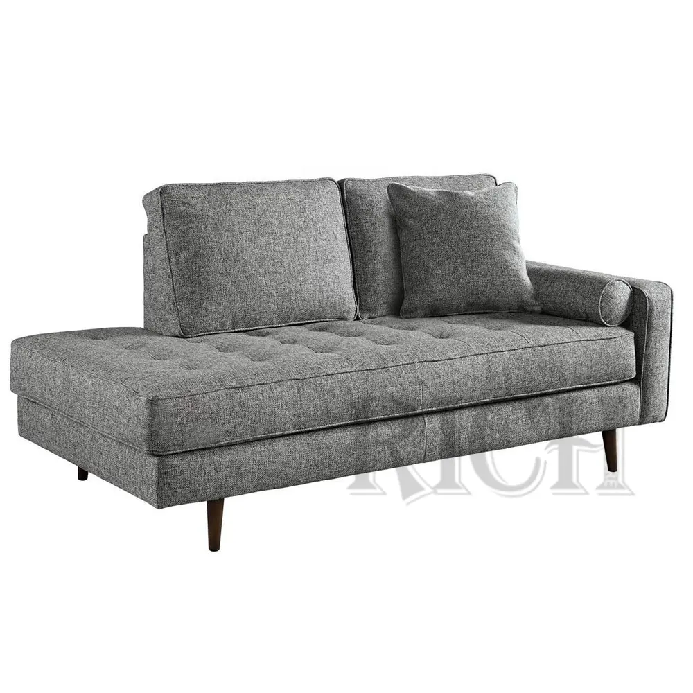 Pequeno sofá de sala de estar, sofá cinza moderno com design novo 2021