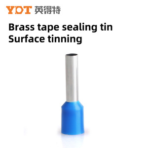 Đầu nối nhanh bằng đồng thau, ống cách điện hình trụ, đầu nối ống đồng cho dây cáp, đầu nối điện, đầu nối dạng ép - Product Image 2