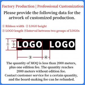 Wholesale Custom Logo Nylon Jacquard Elastic Band-Soft & Flexible Elasticity for Shoes Bags Home Textiles & Garments - Product Image 5