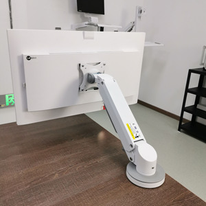 Bras de moniteur industriel en alliage d'aluminium robuste T8-GA01-Z avec ressort à gaz, <span class=keywords><strong>support</strong></span> d'écran rotatif à 360°, <span class=keywords><strong>support</strong></span> d'écran d'ordinateur de 32 pouces - Product Image 3