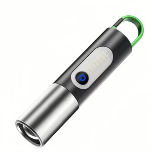 Loại-C có thể sạc lại 15 Wát P50 LED chiến thuật đèn pin | Trắng Laser <span class=keywords><strong>Torch</strong></span> với <span class=keywords><strong>zoom</strong></span> & đèn lồng chế độ cho trường hợp khẩn cấp và chiến thuật sử dụng - Product Image 1