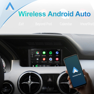 เครื่องเล่นเสียงติดรถยนต์ HFmidia รองรับ Wireless CarPlay และ Android Auto พร้อมฟังก์ชั่นควบคุมหน้าจอสัมผัส สำหรับรถยนต์ Mercedes Benz GLK X204 ปี 2013-2015 - Product Image 4