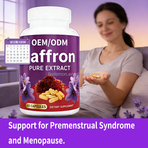 Capsule di Estratto di Zafferano OEM/ODM, Integratore Erboristico per Alleviare i Sintomi della Premenstruazione e il Disagio Menopausico - Product Image 6