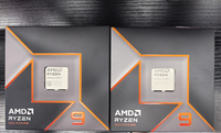 Prosesor Baru 9 9900X3D 12-Core Zen 5 Granite Ridge AM5 DDR5 4.4GHz 12MB L2 Cache Original Desktop Bulk Pack