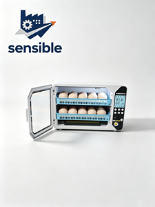 Incubateur automatique numérique Sensible 70 œufs grande capacité avec écran LED et retournement automatique pour œufs de poule - Product Image 2