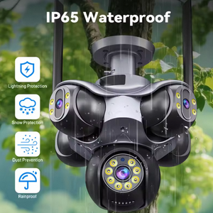 25mp Wifi toàn cảnh <span class=keywords><strong>Camera</strong></span> an ninh ngoài trời 5 ống kính 5 màn hình tự động theo dõi không dây PTZ CCTV video giám sát <span class=keywords><strong>IP</strong></span> <span class=keywords><strong>Camera</strong></span> - Product Image 6