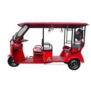 Three Wheels Cargo Motorcycle Rickshaw Fully Enclosed Mobility Scooter r Electric Tricycle