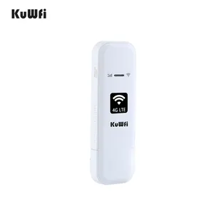 OEM KuWFi นาโนซิมการ์ด Cat4,เราเตอร์โมเด็มไร้สายขนาดเล็ก4G Wifi โมเด็ม Dongle เราเตอร์สำหรับกิจกรรมกลางแจ้ง