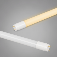 Lampu LED Tube Aluminium Tipe G13 4ft 8ft T8 190-200lm/w dengan Film PC, Input Daya Dua Sisi