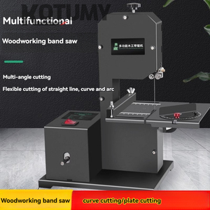 Sierra de cinta pequeña para carpintería doméstica, sierra de banco, máquina de corte multifuncional para madera - Product Image 2