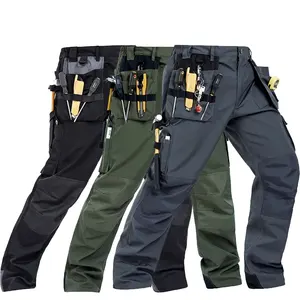 Workers Pants Customize Men Clothing Antifreeze Pants Trousers Tools Pockets Hard Wearing Suits Workwear Wearable Working Pants